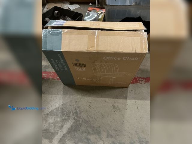 Lot 49-5463331 - Criss Cross Desk Chair, Armless Office Chairs No Wheels, Cross Legged Chair with Wide Seat, Height A...