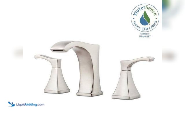 Lot 49-5450642 - Pfister
Venturi 8 in. Widespread 2-Handle Bathroom Faucet in Spot Defense Brushed Nickel. Item is U...