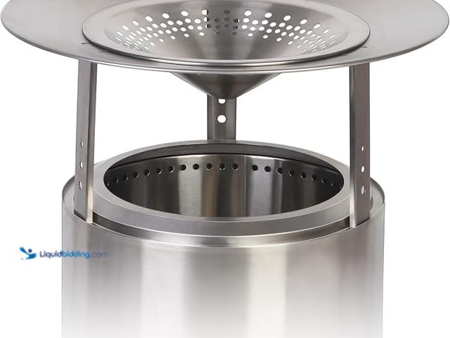 Lot 49-3430549 - Boforat Heat Deflector for Solo Stove Bonfire, Easy to Install and Remove Detachable Legs, Detachabl...