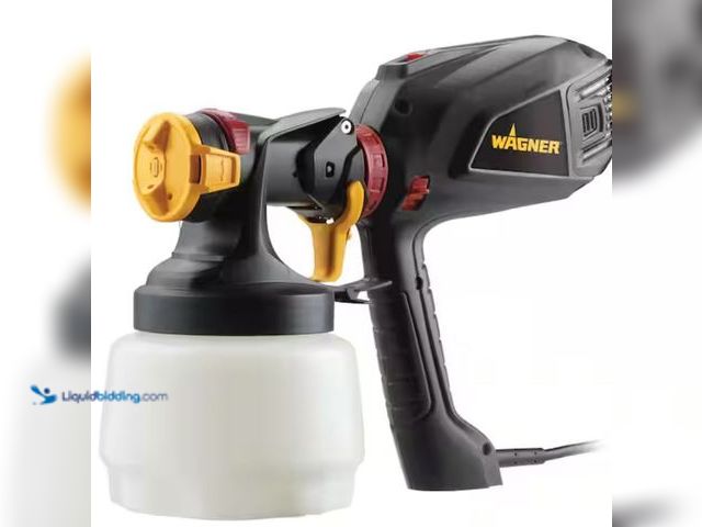 Lot 49-1631294 - Wagner Flexio 2500 Electric Handheld HVLP Paint Sprayer, Model # 2409509, Used, Has attachments, Pow...
