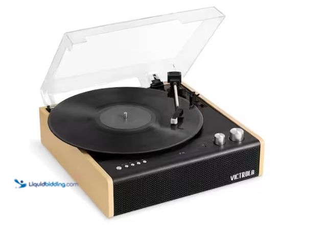 Lot 49-5580839 - Victrola
Eastwood Bluetooth Record Player. Model # VTA-72-BAM. Unused and powers on
