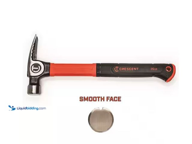 Lot 49-5573047 - Crescent
20 oz. Fiberglass General Purpose Hammer, Used with scuffs