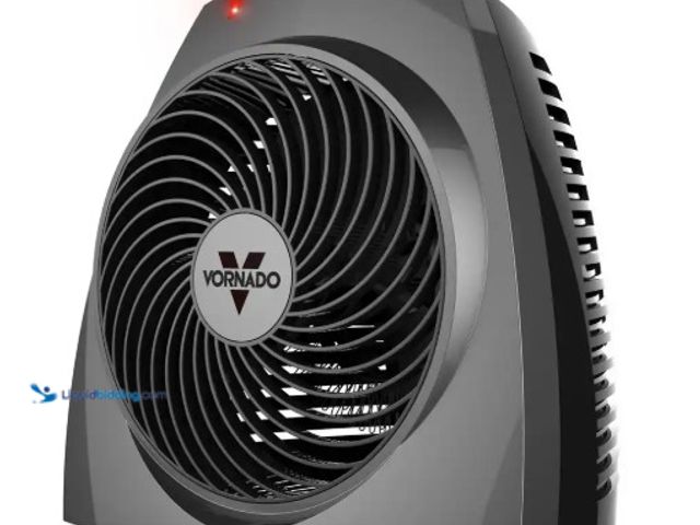 Lot 49-1516508 - Vornado VH200 1500-Watt Electric Portable Space Heater, Whole Room Vortex Heat Circulation, Charcoal...