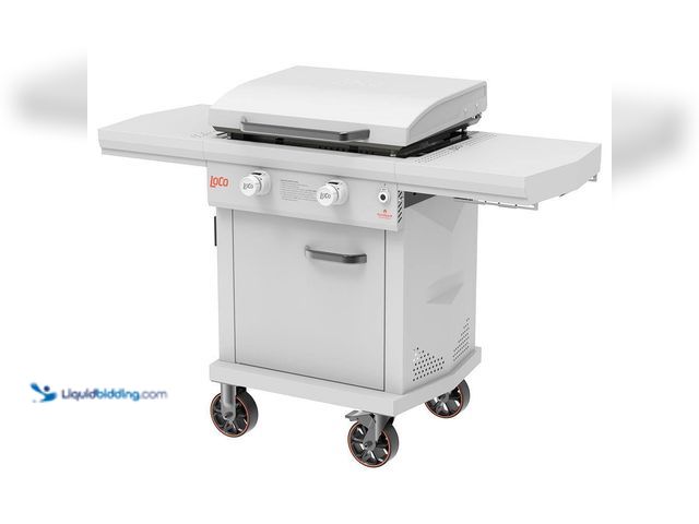Lot 49-5410816 - LOCO Series II 26 in. 2-Burner Digital Propane SmartTemp Flat Top Grill / Griddle in Chalk Finish wi...