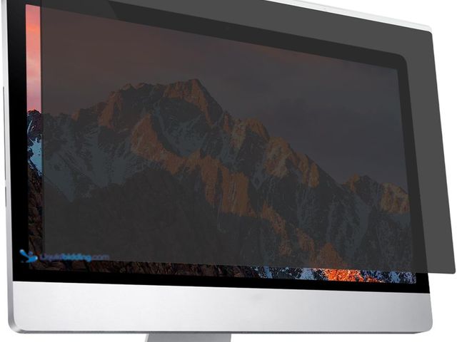 Lot 49-1568822 - Easy On/Off Computer Privacy Screen for 26-Inch to 27-Inch Widescreen 16:10 and 16:9 Monitors Includ...