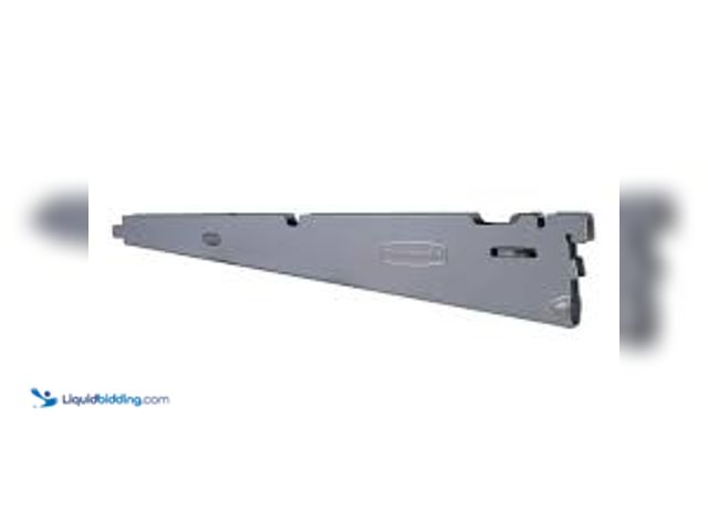 Lot 49-5448478 - QTY 4 - Rubbermaid Fasttrack Garage 16 in. Deep Shelf Bracket with Speed Clips, 350 lbs. Capacity,Wa...