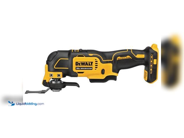 Lot 49-5413776 - DEWALT
ATOMIC 20V MAX Cordless Brushless Oscillating Multi Tool (Tool Only) UNUSED (NO BATTERY/CHAR...