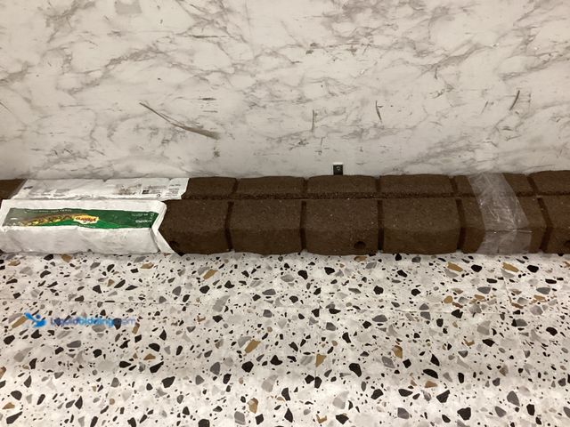 Lot 49-5438091 - QTY 2 - Vigoro Roman Stone 4 ft. Earth Rubber Garden Edging. Model # MT5001597. Unused