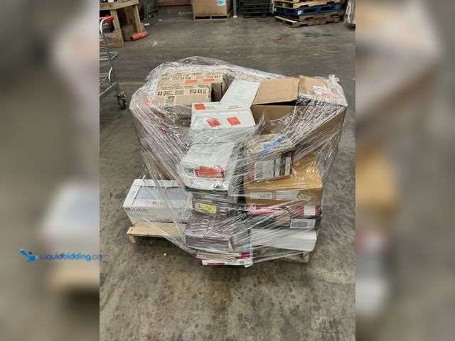 Lot 49-5560080 - Pallet Containing Miscellaneous Flooring. Contains various colours, sizes and brands. May have sligh...