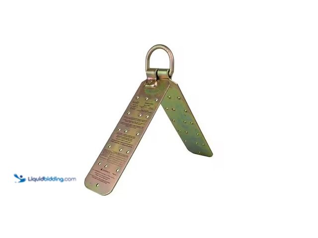 Lot 49-3431423 - Lot of (4) Guardian Fall Protection 4 in. x 1.25 in. x 11 in. Temper Reusable Roof Anchor, Model # 0...