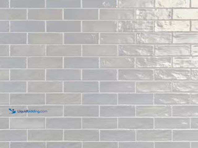 Lot 49-1517203 - (Lot of 2 ) Approx 10.76 Sq Ft, Ivy Hill Tile
Amagansett Sky Blue 2 in. x 8 in. Mixed Finish Cerami...