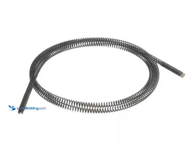 Lot 49-1624352 - RIDGID 7/8 in. x 15 ft. C-10 Sectional Drain Cleaning Cable (Requires A-369-X Jaw set) for K-60, K-5...
