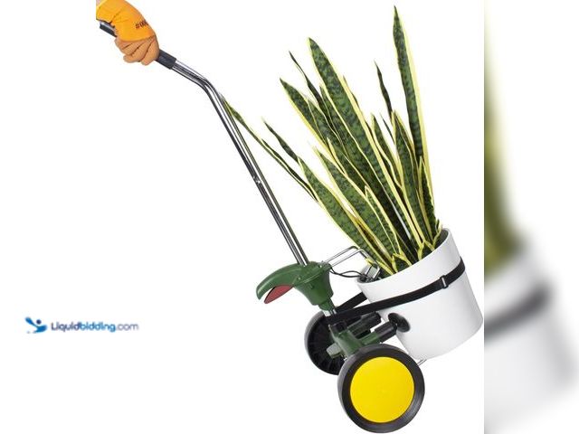 Lot 49-3511713 - Plant Caddy Plant Dolly with Wheels Heavy Duty,Adjustable Grabbing Arm Plant Rollers for Outdoor Pla...