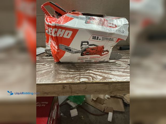 Lot 49-5572076 - ** FOR PARTS / REPAIR ** ECHO 20 in. 59.8 cc Gas 2-Stroke Rear Handle Timber Wolf Chainsaw. Model # ...