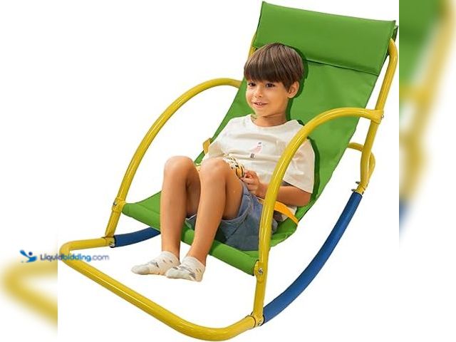 Lot 49-5475901 - PLATPORTS Big Recliner Chair Oversized - Living Room Chairs - Kids Saucer Chair Seesaw - Toddler Cha...
