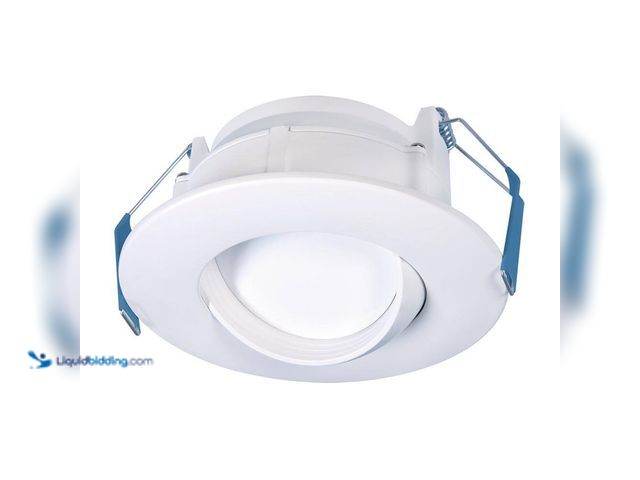 Lot 49-3512507 - HALO
RA 4 in. Adjustable CCT Canless IC Rated Dimmable Indoor, Outdoor Integrated LED Recessed Ligh...
