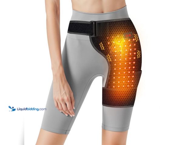 Lot 49-5452182 - Yabuu Cordless Heated Hip Joint Support Bracket Heating Pad, Used to Relieve Sciatic Nerve and Waist...