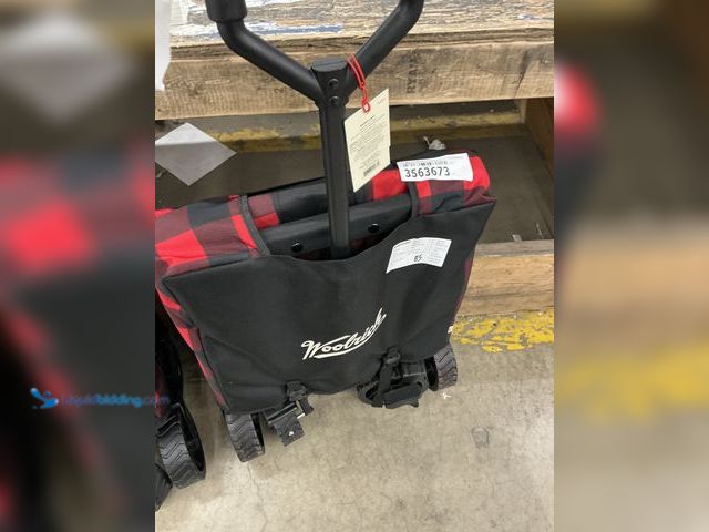 Lot 49-3563673 - Buffalo Check Collapsible Wagon Red/Black New