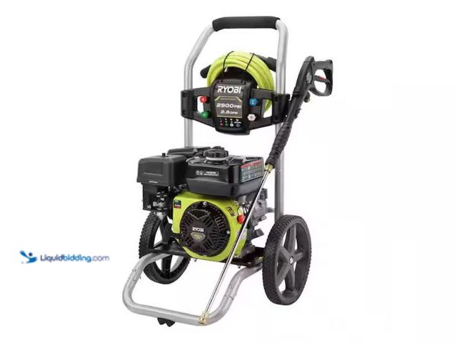 Lot 49-2005502 - RYOBI 2900 PSI 2.5 GPM Cold Water Gas Pressure Washer with 212cc Engine, Model # RY802925, Used, Has...