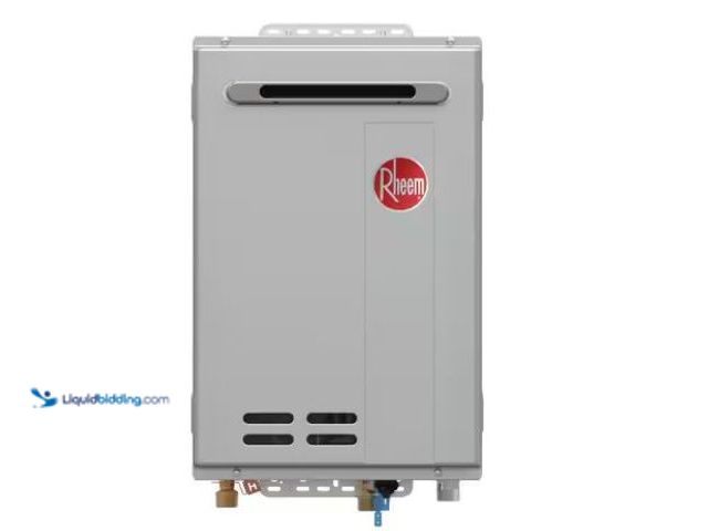 Lot 49-1589912 - Rheem Performance Plus 9.5 GPM Smart Non-Condensing Outdoor Natural Gas Tankless Water Heater, Model...