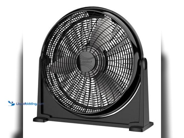 Lot 49-5553444 - Commercial Electric 16 in. 3-Speed Drum Floor Fan in Orange High Velocity Turbo Model # SFD5-400B UN...