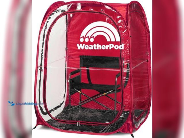 Lot 49-5410762 - WeatherPod® The Original Shark Tank MyPod™ 1-2 Person Pop-Up Pod - Stay Warm, Dry, and Out of The Su...