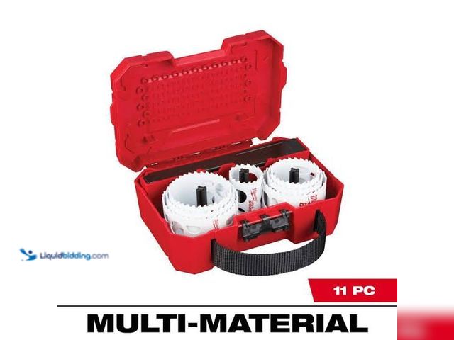 Lot 49-5544341 - Milwaukee Hole Dozer General Purpose Bi-Metal Hole Saw Set (11-Piece)., Model # 49-22-4020. unused