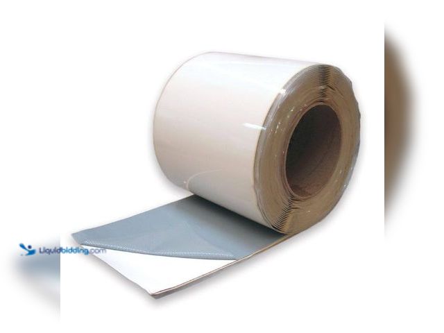 Lot 49-5552146 - Henry
Single-Ply Roofing Cured Synthetic Self-Adhering Cover Strip (White) 6 in. x 50 ft. (25 sq. f...