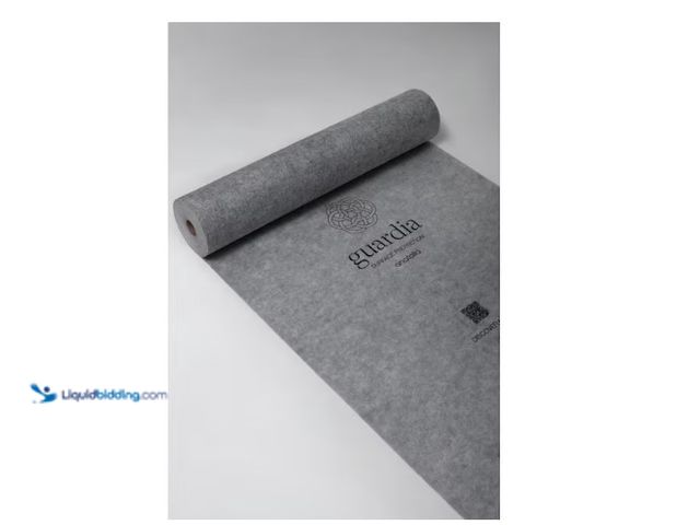 Lot 49-1566657 - GUARDIA 3 ft. x 50 ft. Grey Polyethylene Surface Protection Drop Cloth, Model # 6003-0004-1, new  Re...