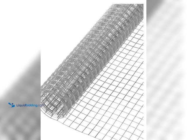 Lot 49-5396703 - 1/2 in. Mesh x 3 ft. x 25 ft. 19-Gauge Galvanized Steel Hardware Cloth (UNUSED)