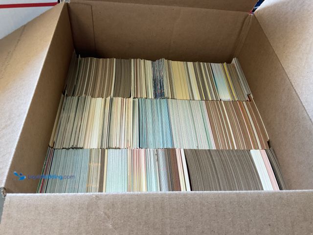 Lot 49-5515073 - Other LARGE BOX FULL OF 2000+ SPORTS CARDS VARIOUS YEARS AND TYPES LOADED WITH STARS AND HALL OF FAM...