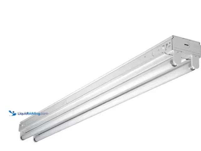 Lot 49-2020930 - Metalux 32-Watt 2-Light White 4 ft. Fluorescent Strip Light, Model # SSF232R. MSRP: $37.97. Unused. ...
