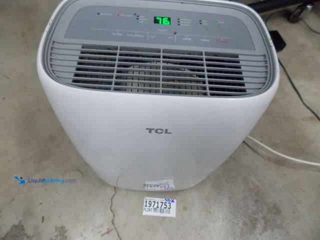 Lot 49-1971753 - Electric TCL TDW50E19 Dehumidifier  TCL 50 Pint Dehumidifer Used In Poor Condition, Does Have Some W...