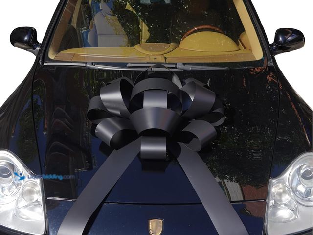 Lot 49-5477992 - 30" Giant Car Bow - Black | Big Gift Wrapping Bow with Non Scratch Magnet Base for Large Gift Decora...