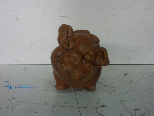 Lot 49-1622976 - Home Décor "Pig" Statue, Unused  Ref#WM0713