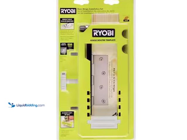 Lot 49-1568697 - RYOBI Door Hinge Template Model # A99HT3, Unused  Ref#SBS0114