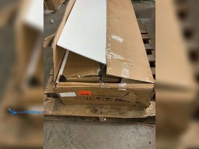 Lot 49-5487171 - FUFU&GAGA White Makeup Vanity Table Dressing Desk W/3-Mirrors,Lighted Mirror, Drawers, Hidden Storag...