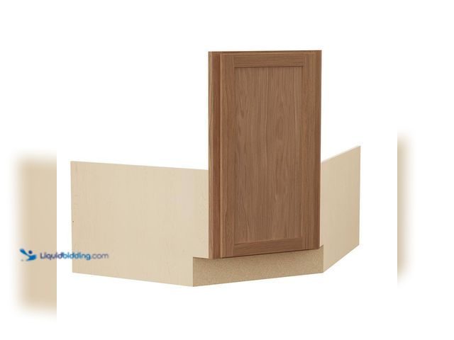 Lot 49-5552407 - Hampton Bay
Sinclair 36 in. W x 24 in. D x 34.5 in. H Partially Assembled Corner Sink Base Kitchen ...