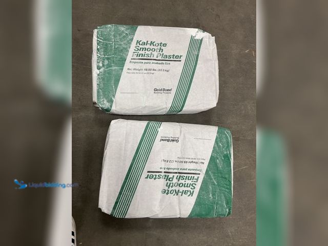 Lot 49-5463557 - Gold Bond® Kal-Kote® Smooth Finish Plaster 50LB Bag (2pack) New