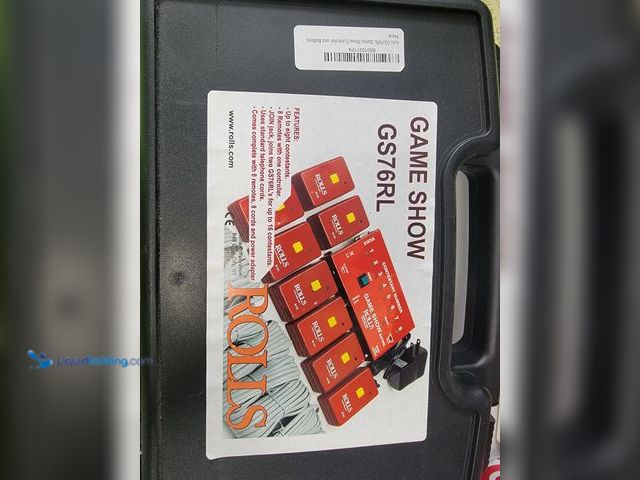 Lot 49-1816023 - 1 Rolls Game Show Controllers GS76RL The device is an eight-user game show controller system manufac...