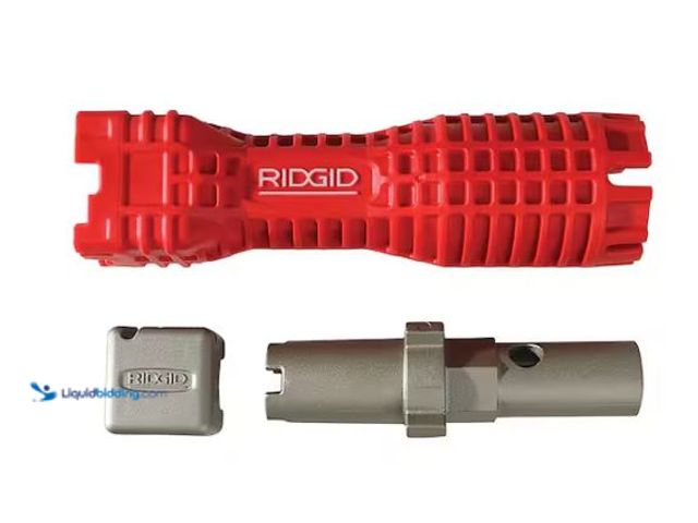 Lot 49-1624350 - RIDGID EZ Change Plumbing Wrench Faucet Installation and Removal Tool Model # 56988, Slightly Used  ...