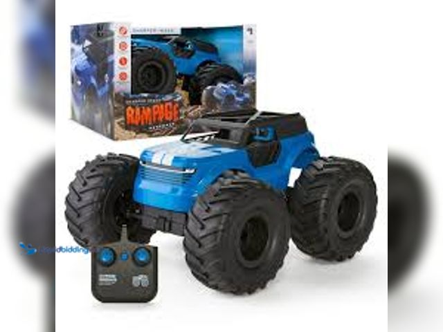 Lot 49-5544626 - Sharper Image® Rampage Renegade Remote Control Off-Road Truck, All-Terrain Driving with Full-Control...
