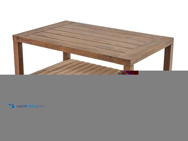 Lot 49-1625832 - Better Homes & Gardens Bellamy Outdoor 1pc Patio Coffee Table, Tan Wicker, Model # BH5708811816076, ...