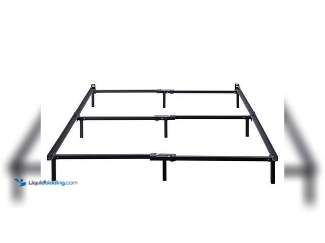 Lot 49-5414042 - Zinus
Compack King Black Metal Bed Frame, king, used.
