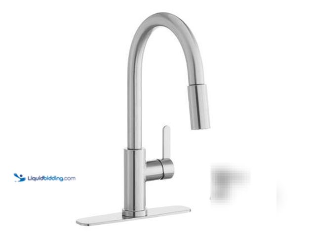Lot 49-5539923 - Glacier Bay Paulina Single-Handle Pull-Down Sprayer Kitchen Faucet with TurboSpray, FastMount,  Stai...