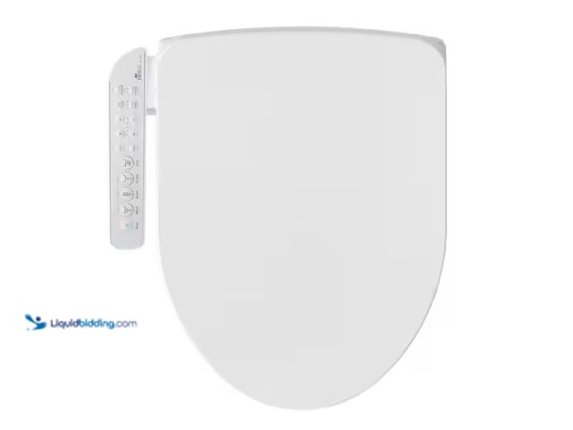 Lot 49-1579116 - BIO BIDET HD-7000 Electric Bidet Seat for Elongated Toilets in White with Fusion Heating Technology ...