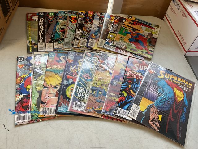 Lot 49-1505265 - COLLECTIBLE LOT OF 20 SUPERMAN COMIC BOOKS FROM DC COMICS LOADED WITH GREAT COMICS FOR ANY SUPERMAN ...
