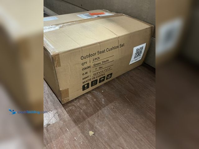 Lot 49-3539402 - 24 in. x 24 in. x 5 in. Square Outdoor Deep Seating Cushion Set Seat and Back Cushion for Lounge Cha...