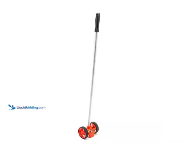 Lot 49-3614587 - Crescent Lufkin 4 in. Dual Wheel Small Measuring Wheel, Model # PSMW28CL, Slightly used, Scuffs/Scra...