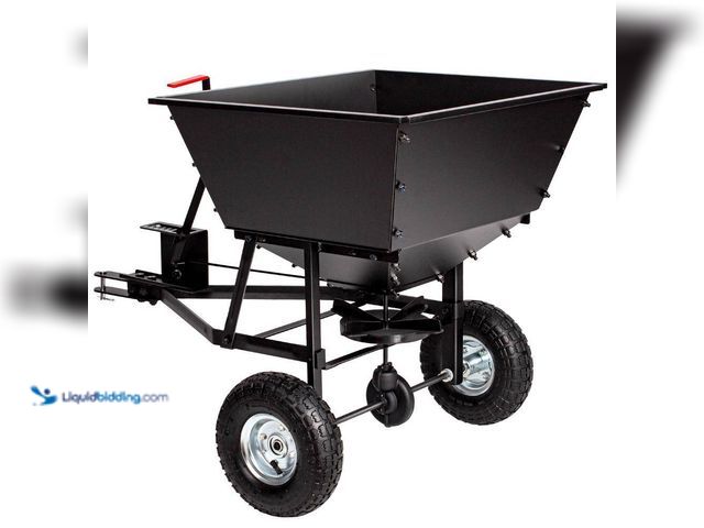 Lot 49-5414684 - everbilt 130 lb. Tow Behind Broadcast Spreader Model # SP-005-D28